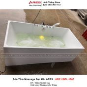 Bồn Tắm Massage Sục Khí Ares AR2119PL-150F