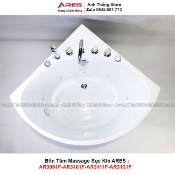 Bồn Tắm Massage Sục Khí Ares AR3131F