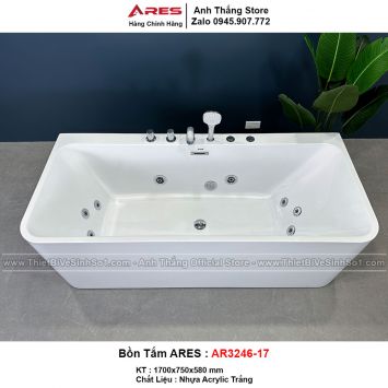 Bồn Tắm Massage Ares AR3246-17