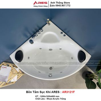 Bồn Tắm Massage Sục Khí Ares AR3121F