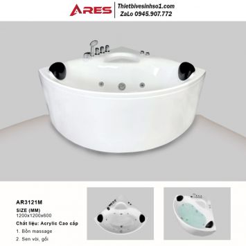Bồn Tắm Massage Ares AR3121M