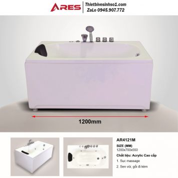 Bồn Tắm Massage Ares AR4121M