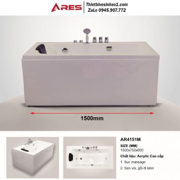 Bồn Tắm Massage Ares AR4151M