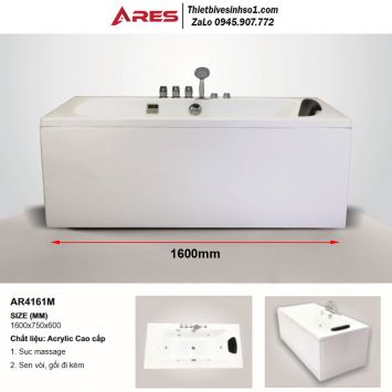 Bồn Tắm Massage Ares AR4161M