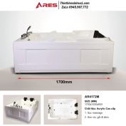 Bồn Tắm Massage Ares AR4172M