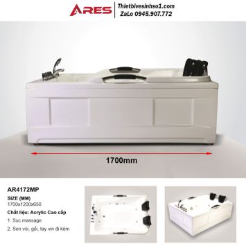 Bồn Tắm Massage Ares AR4172MP