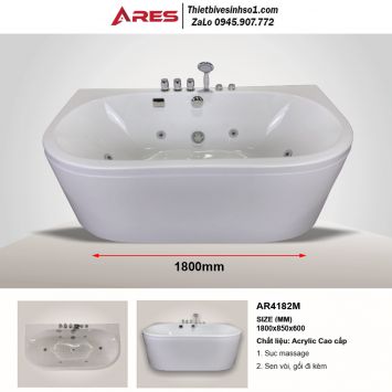 Bồn Tắm Massage Ares AR4182M