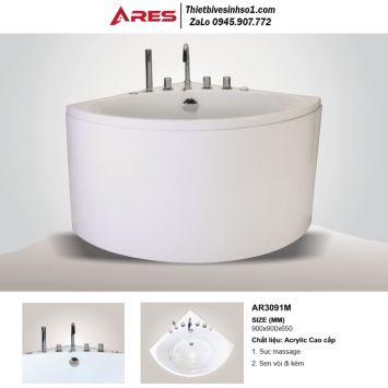 Bồn Tắm Massage Ares AR3091M