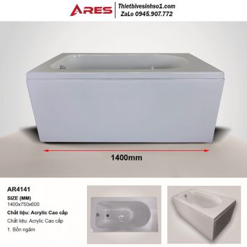 Bồn Tắm Ngâm Ares AR4141