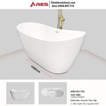 Bồn Tắm Ngâm Ares AR2102-150