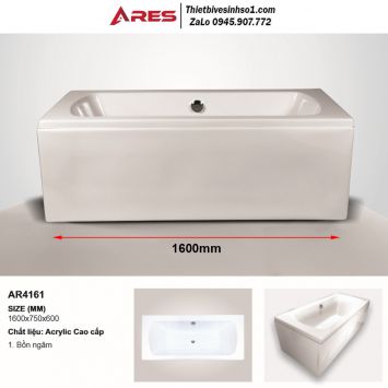 Bồn Tắm Ngâm Ares AR4161