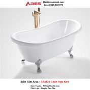 Bồn Tắm Ngâm Ares AR2121 Chân Hợp Kim