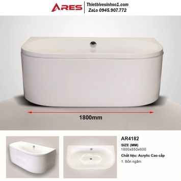 Bồn Tắm Ngâm Ares AR4182