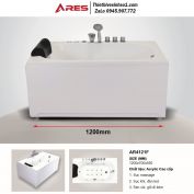 Bồn Tắm Massage Sục Khí Ares AR4121F