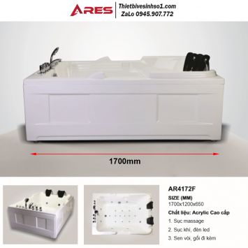 Bồn Tắm Massage Sục Khí Ares AR4172F