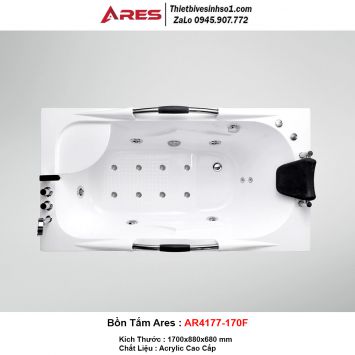 Bồn Tắm Massage Sục Khí Ares AR4177-170F