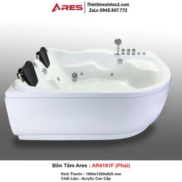 Bồn Tắm Massage Sục Khí Ares AR4181F-(Phải)