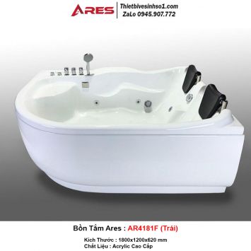 Bồn Tắm Massage Sục Khí Ares AR4181F-(Trái)