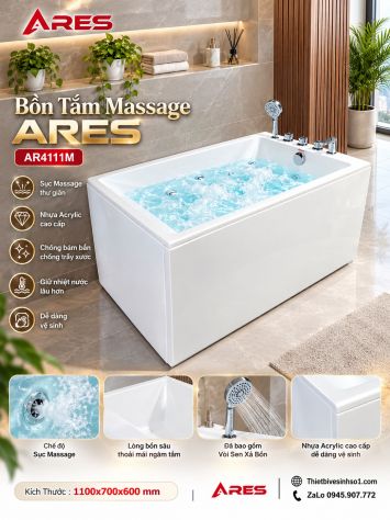 Bồn Tắm Massage Ares AR4111M
