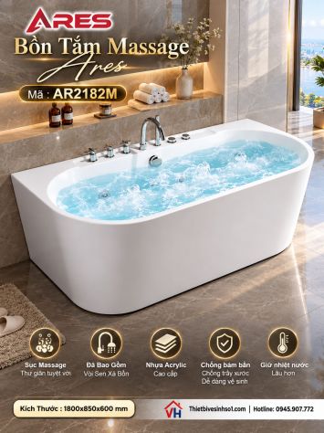 Bồn Tắm Massage Ares AR2182M