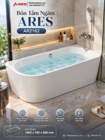 Bồn Tắm Ngâm Ares AR2162