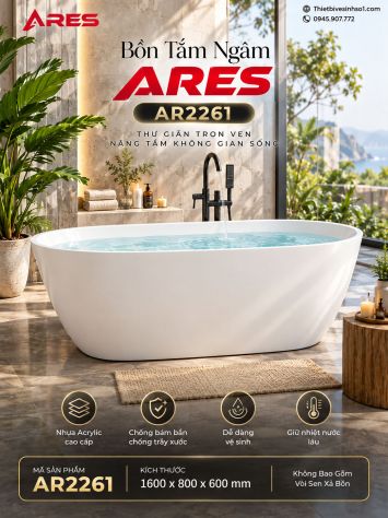 Bồn Tắm Ngâm Ares AR2261
