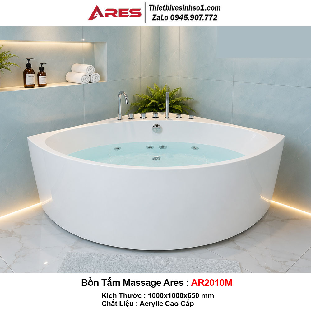 Bồn Tắm Massage Ares AR2010M Bồn Tắm Massage Ares AR2010M