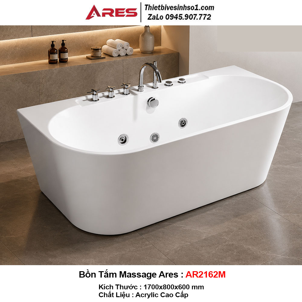 Bồn Tắm Massage Ares AR2162M Bồn Tắm Massage Ares AR2162M