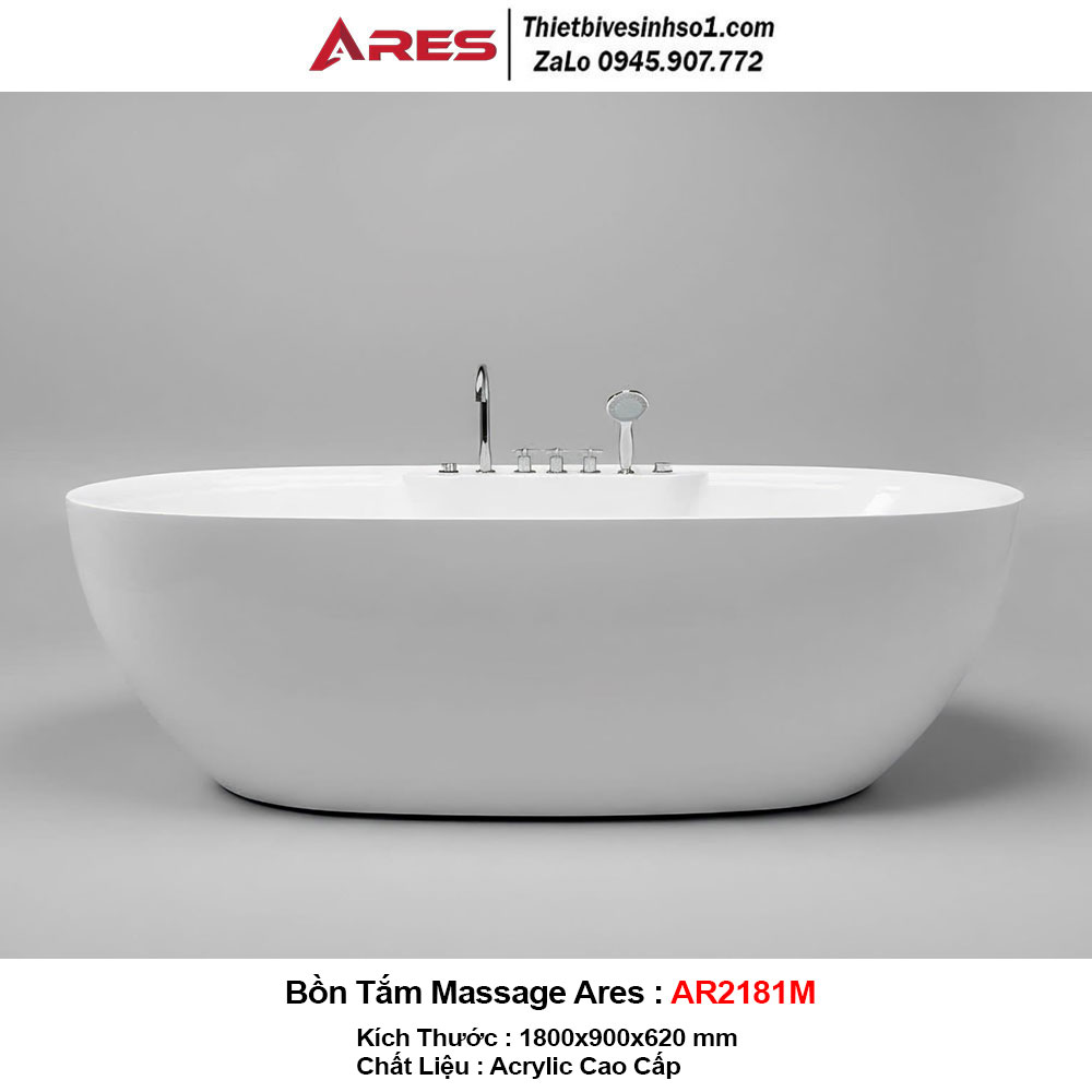 Bồn Tắm Massage Ares AR2181M Bồn Tắm Massage Ares AR2181M