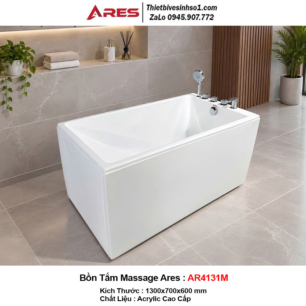 Bồn Tắm Massage Ares AR4131M