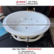 Bồn Tắm Massage Ares AR0151M-GOLD