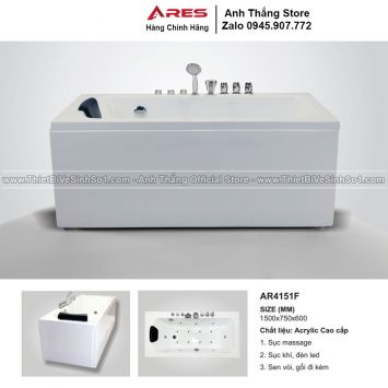 Bồn Tắm Massage Ares AR4151F