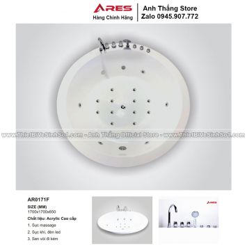 Bồn Tắm Massage Ares AR0171F