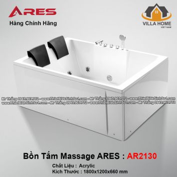 Bồn Tắm Massage Ares AR2130