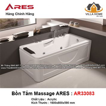 Bồn Tắm Massage Ares AR33083