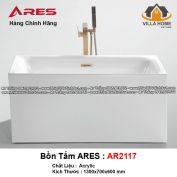 Bồn Tắm Ares AR2117