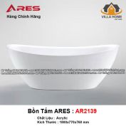 Bồn Tắm Ares AR2139