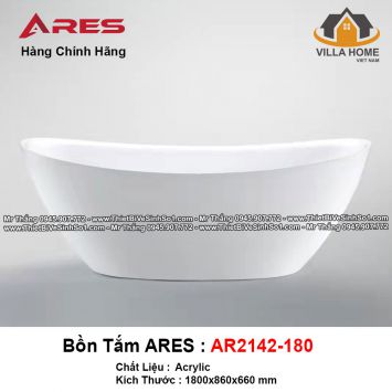 Bồn Tắm Ares AR2142-180