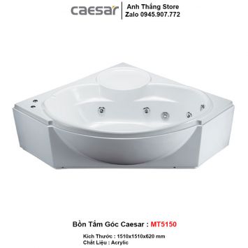 Bồn Tắm Góc Massage Caesar MT5150