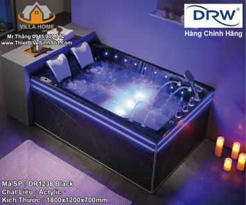 Bồn Tắm DRW DR1238 Black