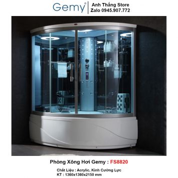 Phòng Xông Hơi Gemy FS8820