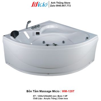 Bồn Tắm Massage Micio WM-125T