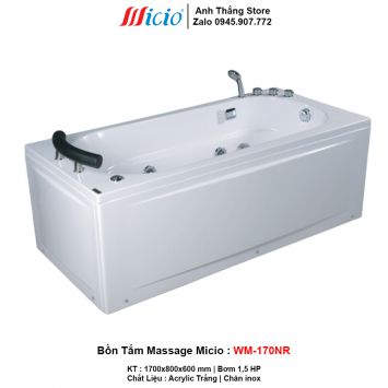 Bồn Tắm Massage Micio WM-170NR