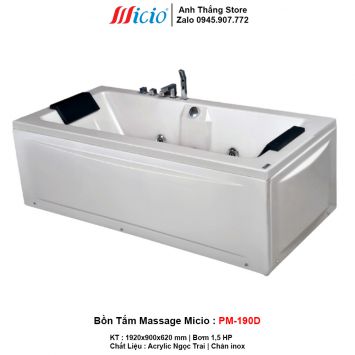 Bồn Tắm Massage Micio PM-190D