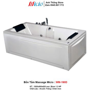 Bồn Tắm Massage Micio WM-190D