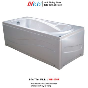 Bồn Tắm Micio WB-170R