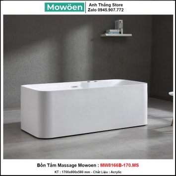 Bồn Tắm Massage Mowoen MW8166B-170.MS