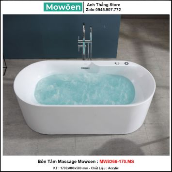 Bồn Tắm Massage Mowoen MW8266-170.MS