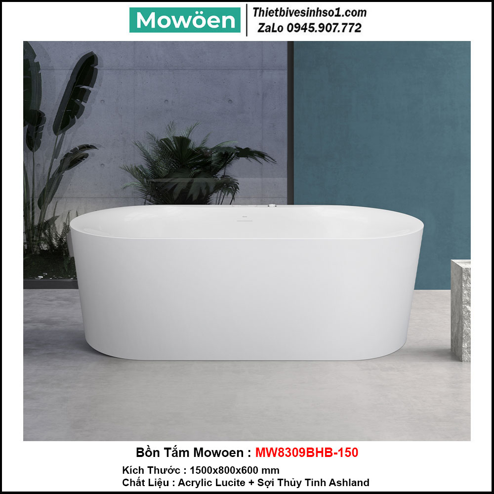 Bồn Tắm Massage Mowoen MW8309BHB-150