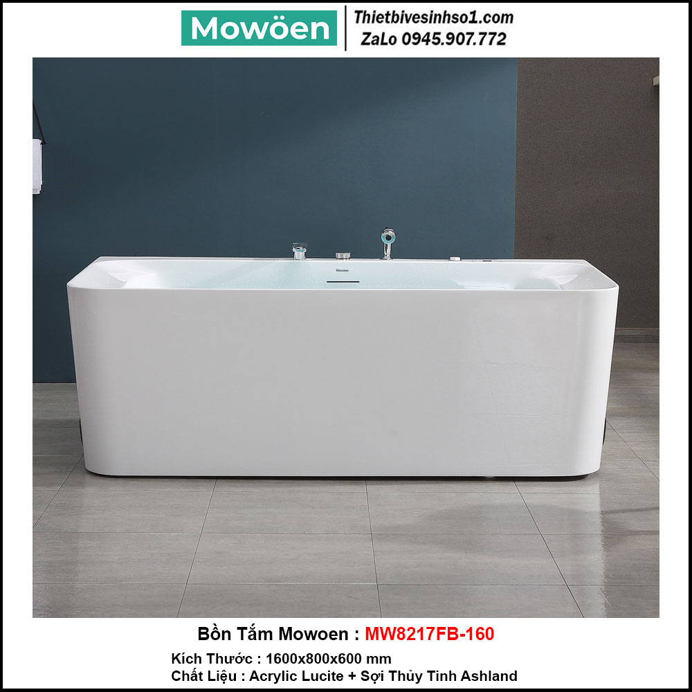 Bồn Tắm Massage Mowoen MW8217FB-160